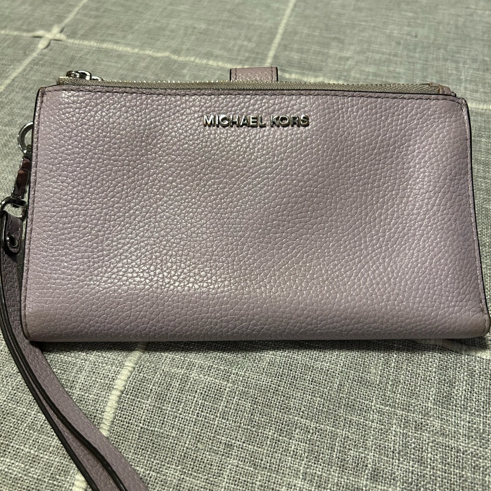 Michael Kors Lavender Clutch